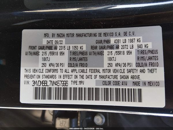 2022 MAZDA CX-30 SELECT