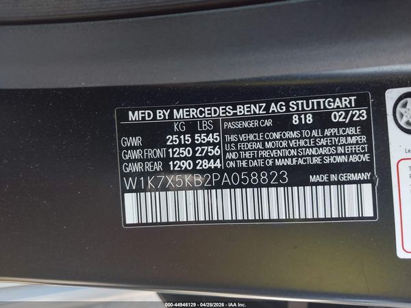 2023 MERCEDES-BENZ AMG GT 43 4-DOOR COUPE AMG GT43