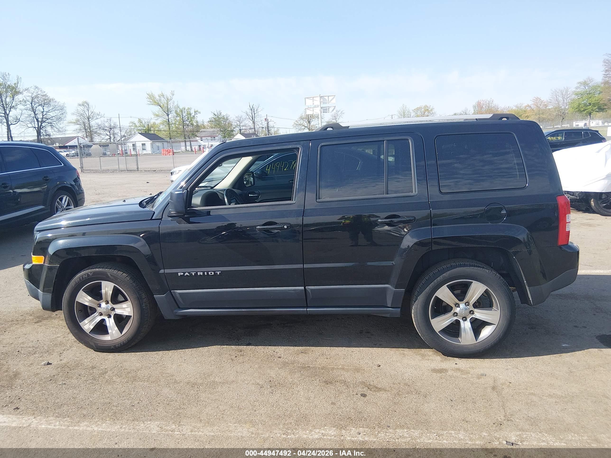 2017 JEEP PATRIOT HIGH ALTITUDE 4X4