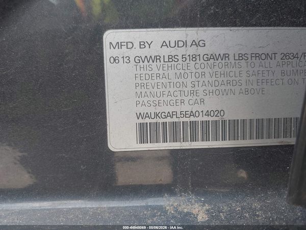 2014 AUDI S4 3.0T PREMIUM PLUS