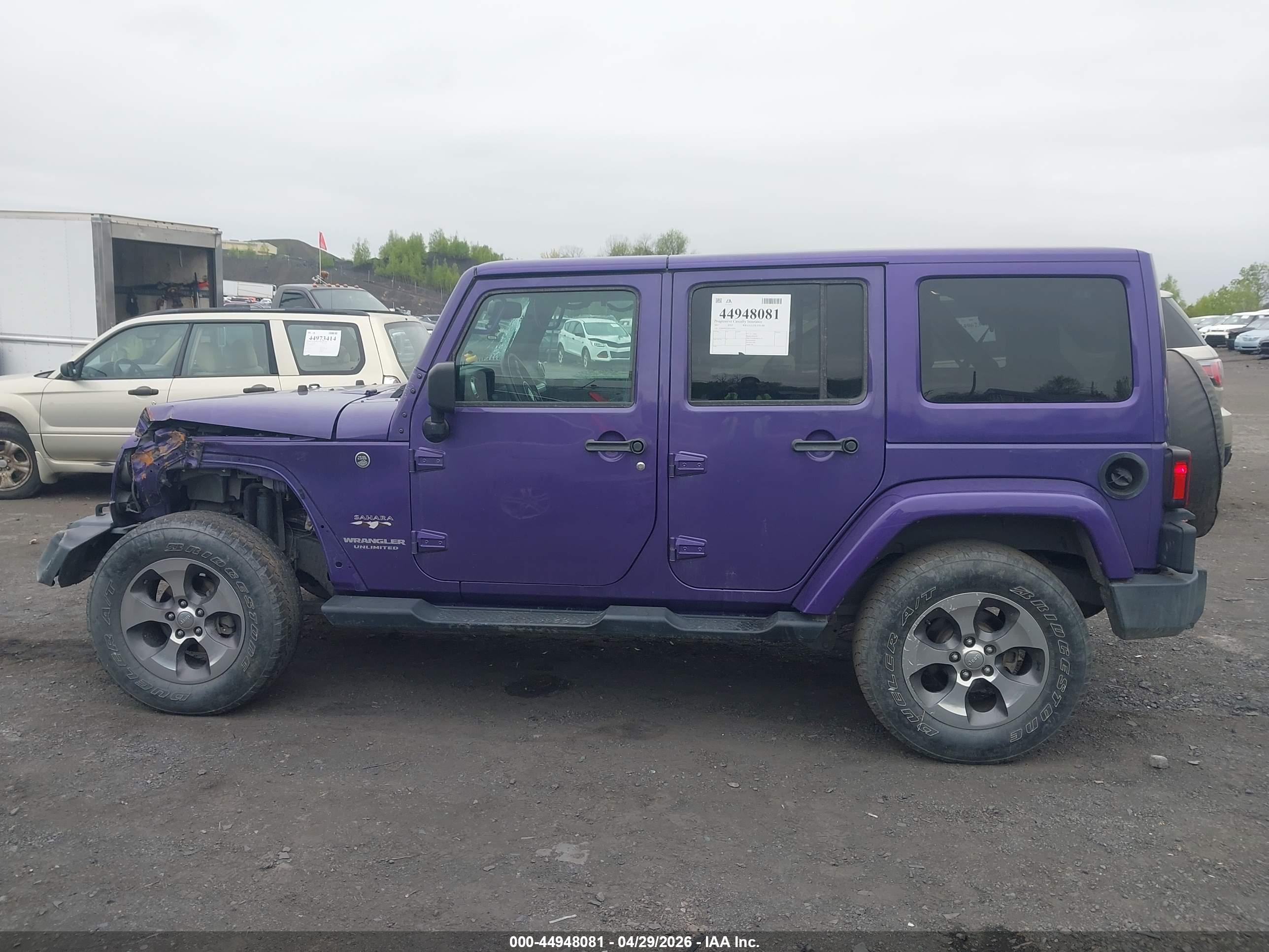 2017 JEEP WRANGLER UNLIMITED SAHARA 4X4