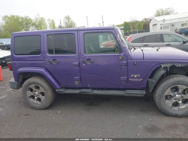 2017 JEEP WRANGLER UNLIMITED SAHARA 4X4