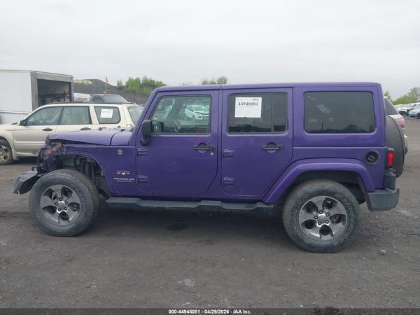 2017 JEEP WRANGLER UNLIMITED SAHARA 4X4