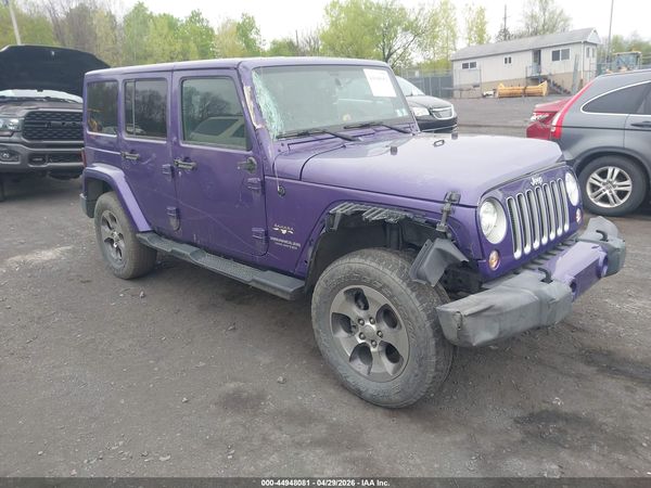 2017 JEEP WRANGLER UNLIMITED SAHARA 4X4