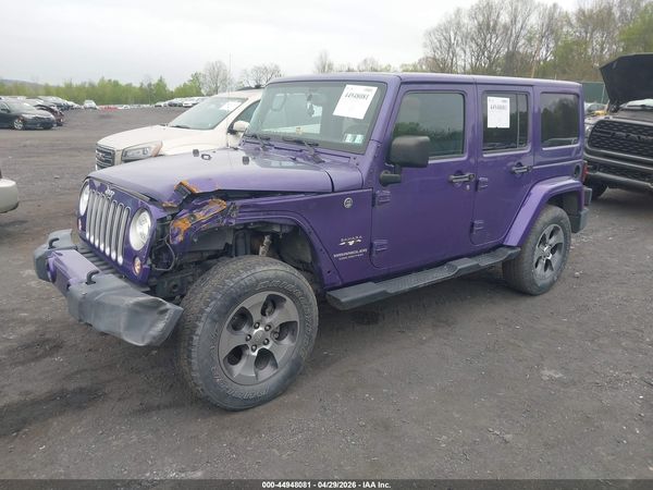 2017 JEEP WRANGLER UNLIMITED SAHARA 4X4
