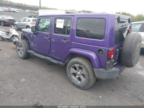 2017 JEEP WRANGLER UNLIMITED SAHARA 4X4