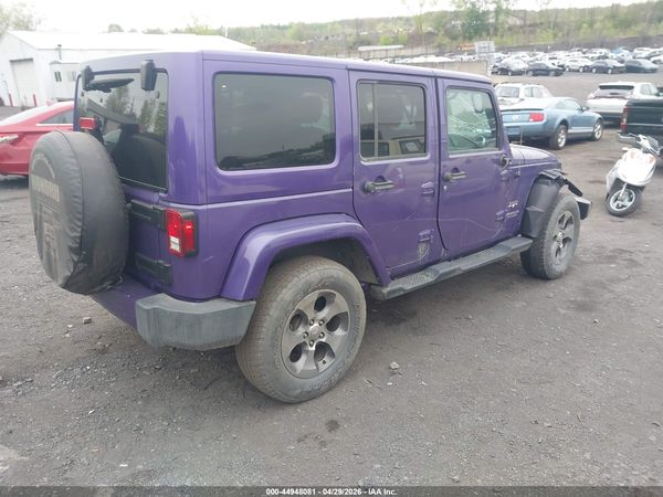 2017 JEEP WRANGLER UNLIMITED SAHARA 4X4