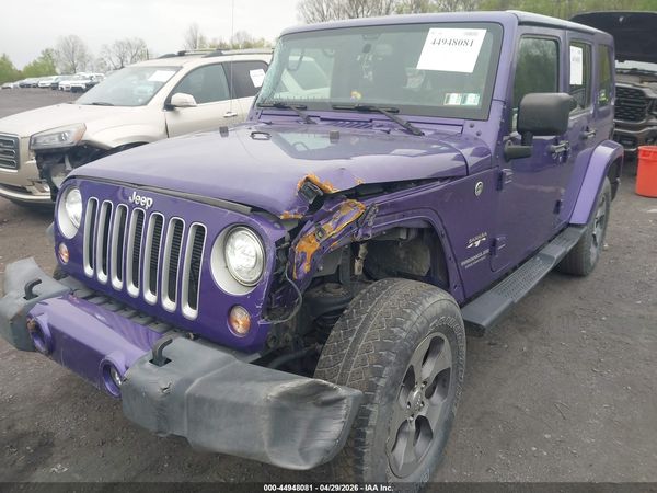 2017 JEEP WRANGLER UNLIMITED SAHARA 4X4