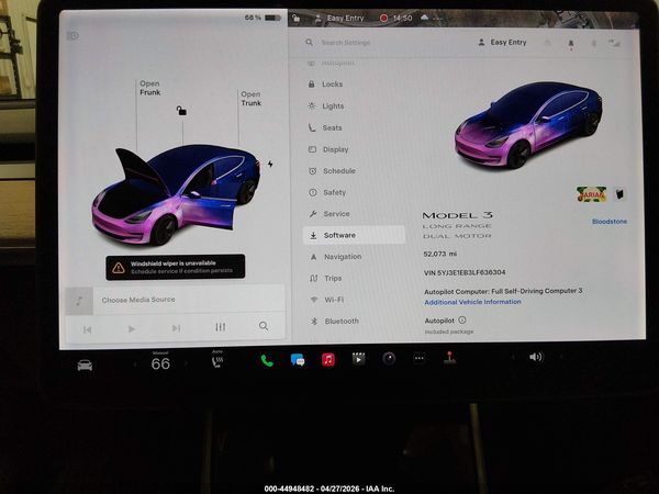 2020 TESLA MODEL 3
