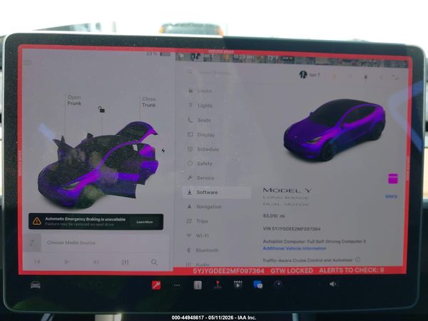 2021 TESLA MODEL Y