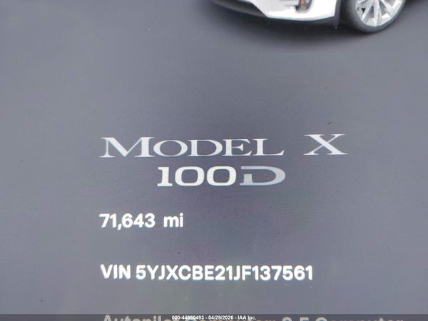 2018 TESLA MODEL X