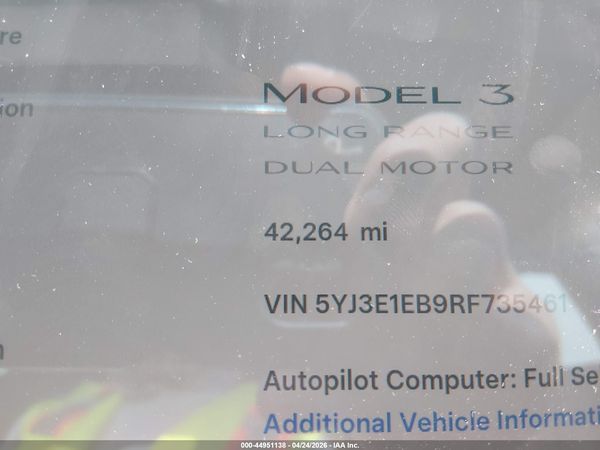 2024 TESLA MODEL 3