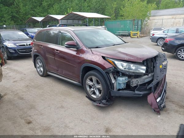 2019 TOYOTA HIGHLANDER LIMITED