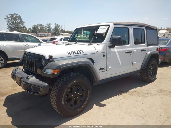 2022 JEEP WRANGLER UNLIMITED WILLYS 4X4