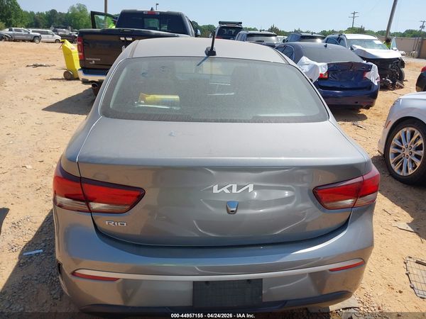 2022 KIA RIO S