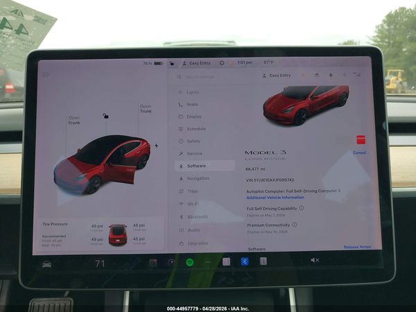 2018 TESLA MODEL 3 LONG RANGE/MID RANGE