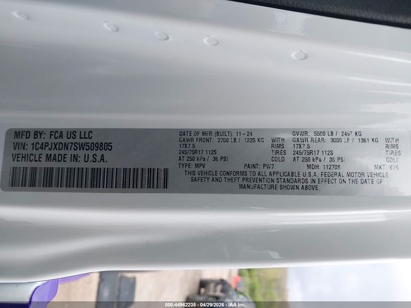 2025 JEEP WRANGLER 4-DOOR SUMMIT 4X4