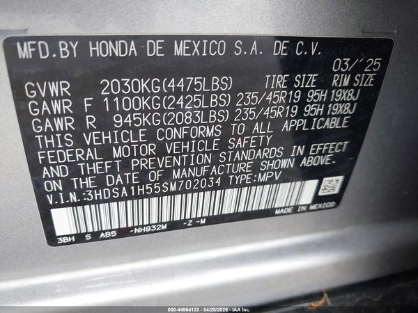 2025 ACURA ADX A-SPEC