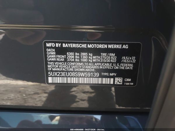 2025 BMW X5 XDRIVE40I