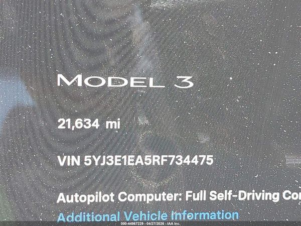 2024 TESLA MODEL 3