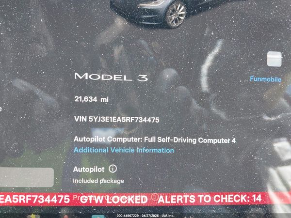 2024 TESLA MODEL 3