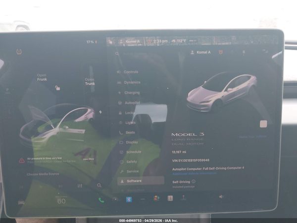 2025 TESLA MODEL 3