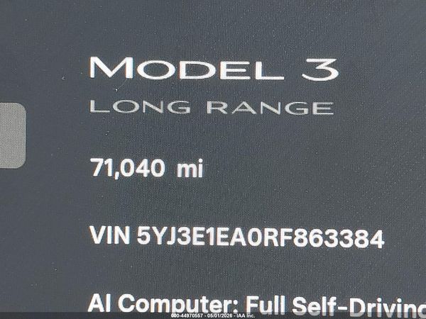 2024 TESLA MODEL 3