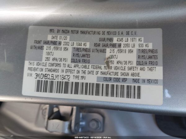 2020 MAZDA CX-30 SELECT PACKAGE