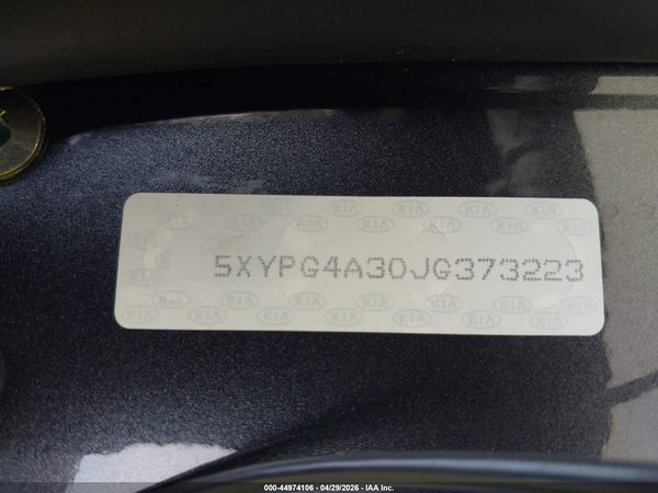 2018 KIA SORENTO 2.4L LX