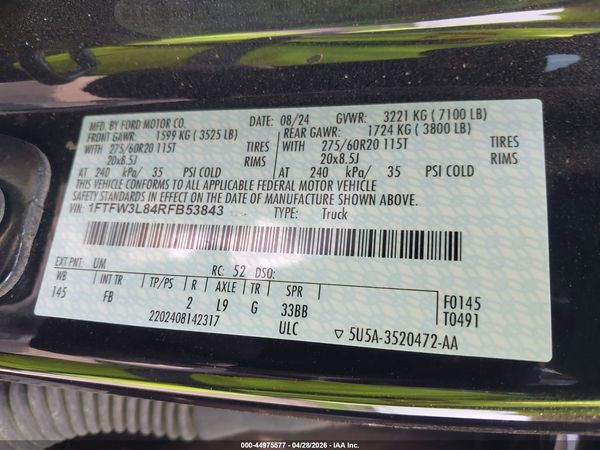 2024 FORD F-150 XLT