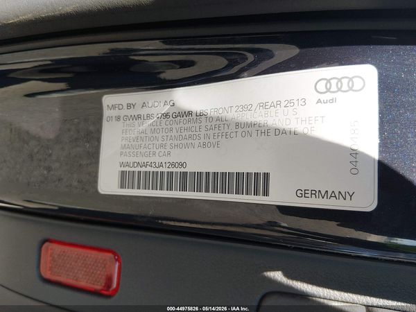 2018 AUDI A4