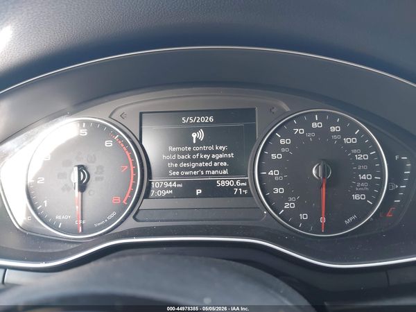 2017 AUDI A4 2.0T ULTRA PREMIUM
