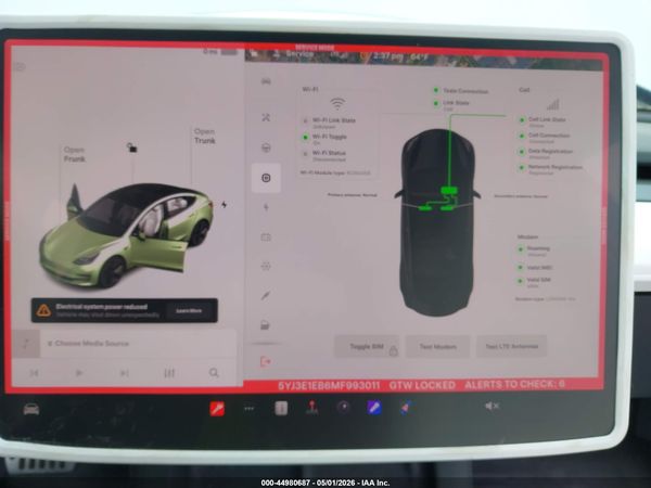 2021 TESLA MODEL 3