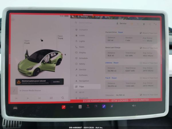 2021 TESLA MODEL 3