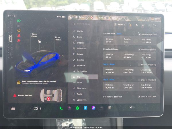 2025 TESLA MODEL 3