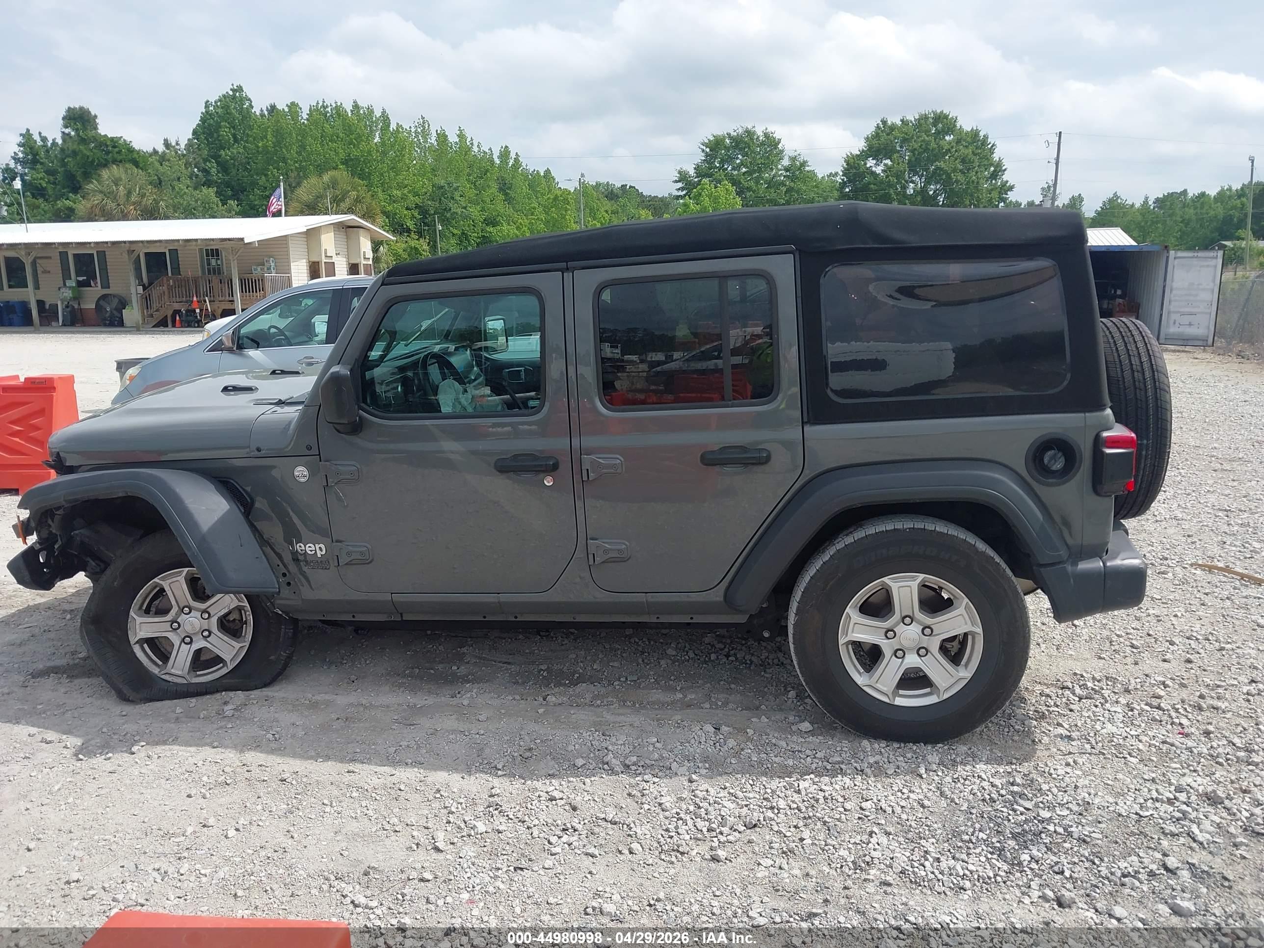 2021 JEEP WRANGLER UNLIMITED SPORT S 4X4
