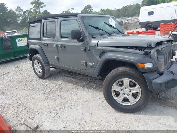 2021 JEEP WRANGLER UNLIMITED SPORT S 4X4