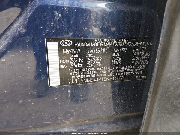 2022 HYUNDAI SANTA FE LIMITED