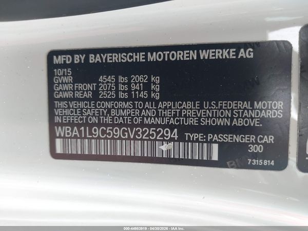 2016 BMW 228I XDRIVE