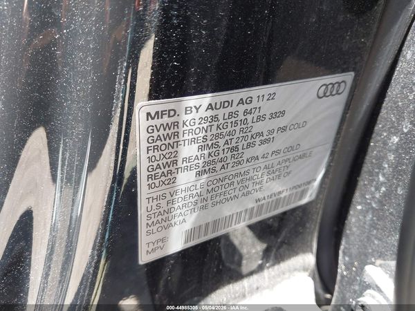 2023 AUDI Q8