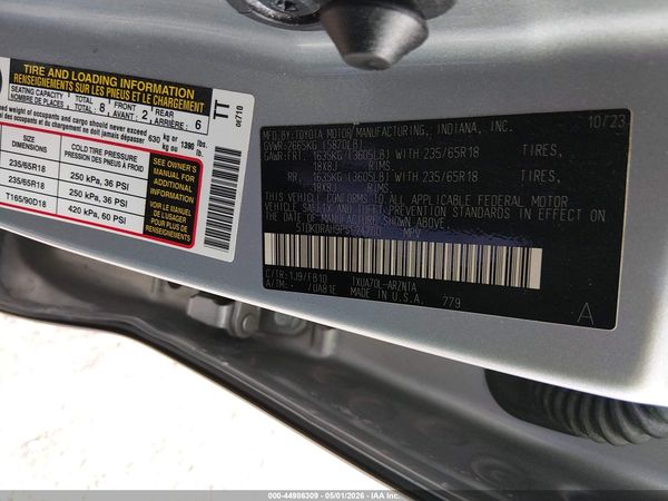 2023 TOYOTA HIGHLANDER LE