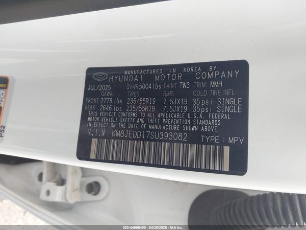 2025 HYUNDAI TUCSON HYBRID LIMITED