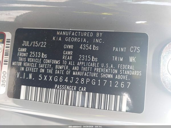 2023 KIA K5 GT-LINE