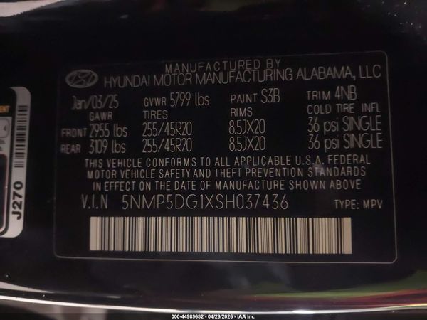 2025 HYUNDAI SANTA FE HYBRID CALLIGRAPHY