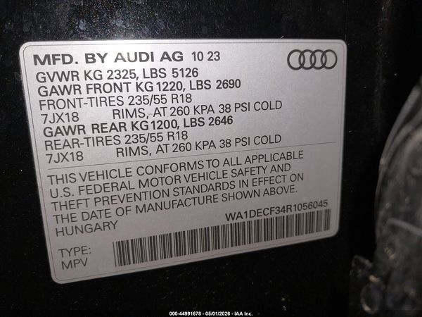 2024 AUDI Q3