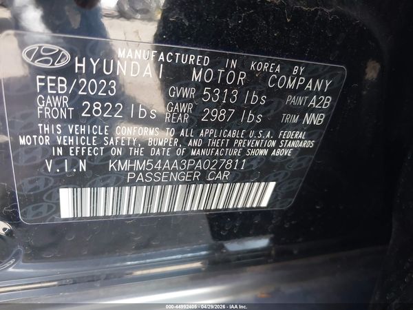 2023 HYUNDAI IONIQ 6 LIMITED