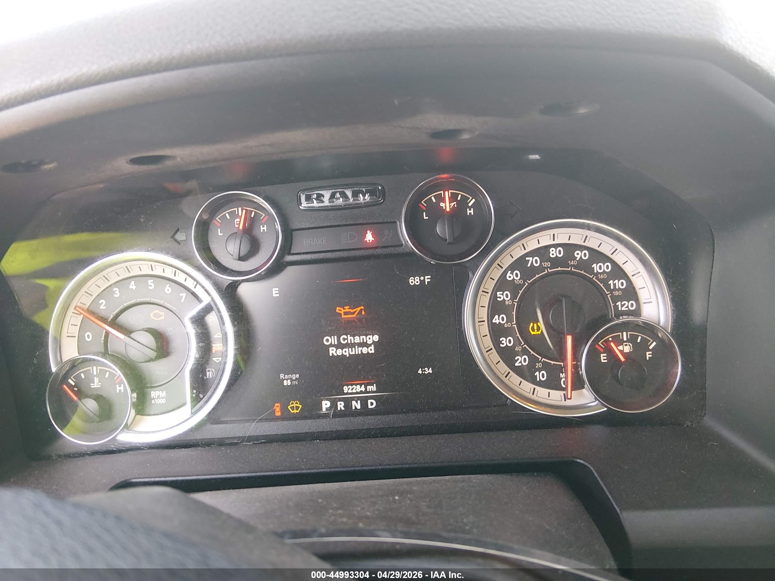 2018 RAM 1500 BIG HORN  4X2 6'4 BOX