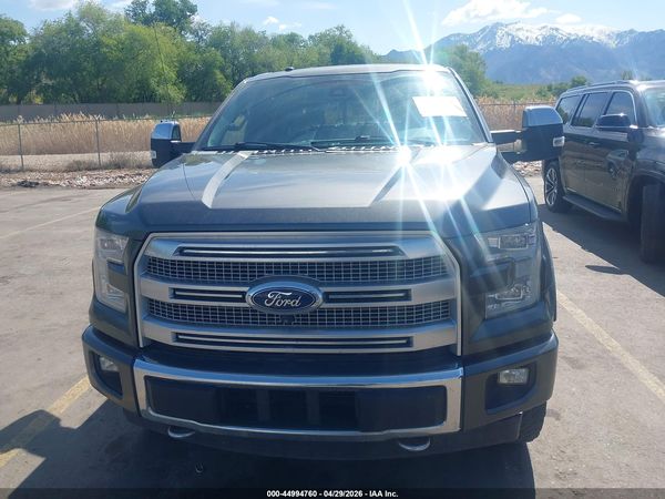 2017 FORD F-150 PLATINUM