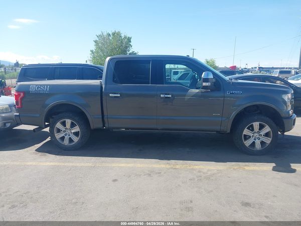 2017 FORD F-150 PLATINUM