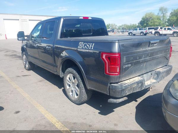 2017 FORD F-150 PLATINUM